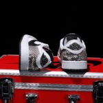 [Custom Natural-Colored Python Pattern] Air Jordan 1 Low - Top Skateboarding Shoes Unisex - Image 7