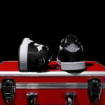 [Custom Black and White - Backwards Swoosh Cowhide Leather] Air Jordan Low - Top Skateboarding Shoes Unisex - Image 3