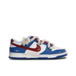 [Custom Emotional Traps] Dunk Low-top Skateboarding Shoes Men Blue/White - Image 3