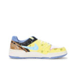 [Custom SpongeBob and Patrick] Full Force Low Skateboarding Shoes Unisex Two-color Yellow/Pink - Image 3
