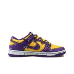 [Custom California, Cartoon Style] Dunk Skateboarding Shoes Men Lakers Colors Purple/Gold - Image 3
