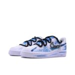 [Customized The Twelve Zodiac Signs: Pisces - Fashionable Starry Sky] Air Force 1 Shoes Unisex - Image 2