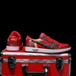 [Custom Embroidery - Full Diamond Swoosh] Air Jordan Low - Top Skateboarding Shoes Unisex - Image 7