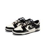 [Custom Fiery Zone] Dunk Skateboarding Shoes Unisex Black - Image 2