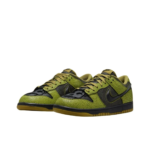 [Custom Halloween Exclusive - Spectral Glow] Dunk Skateboarding Shoes Unisex Low-top Green/Black - Image 3
