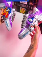 [Custom HiROQUEST-Hand painted] Air Force 1 Skateboarding Shoes Unisex - Image 9