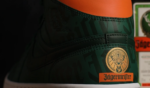 [Custom Jägermeister] Jordan Air Jordan 1 Mid Unisex Skateboarding Shoes Green - Image 5